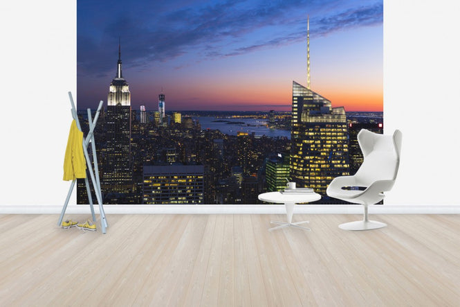 PHOTOWALL / Illuminated Manhattan (e50032)