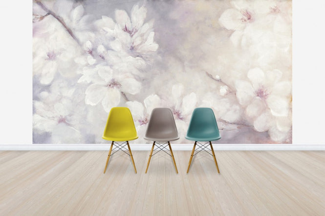 PHOTOWALL / Cherry Blossoms Painting (e50054)