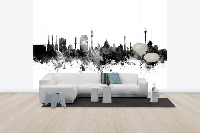 PHOTOWALL / Hannover Skyline Black (e50145)
