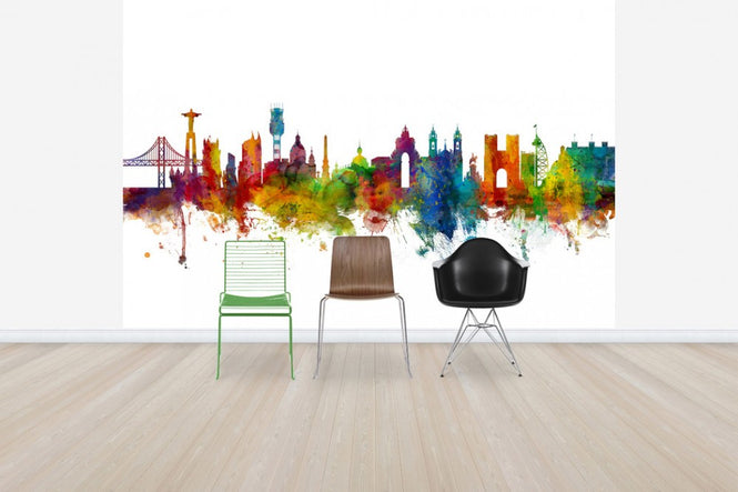 PHOTOWALL / Lisbon Skyline (e50154)