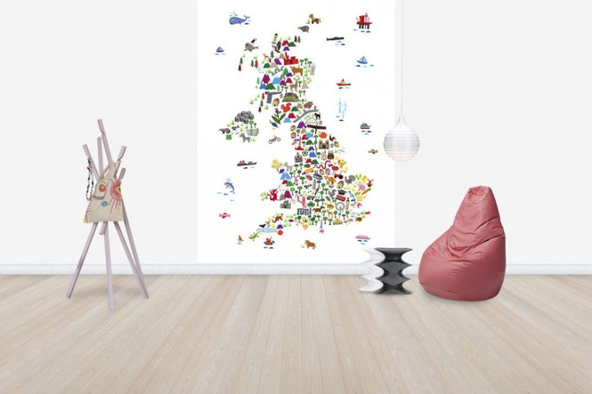 PHOTOWALL / Animal Map UK (e50179)