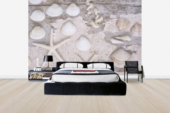 PHOTOWALL / Beach Treasures White (e50206)