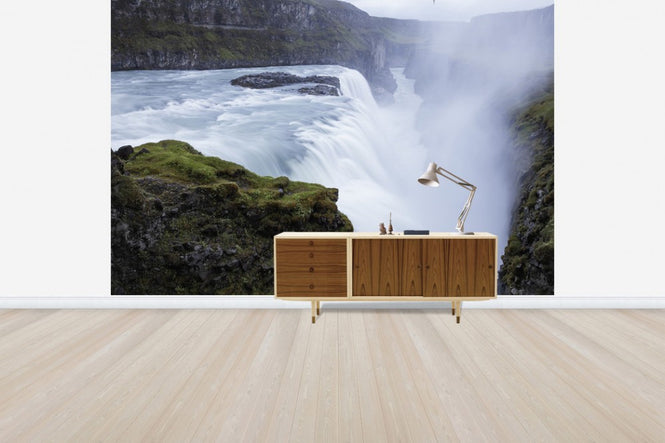 PHOTOWALL / Gullfoss Waterfall, Iceland (e50299)
