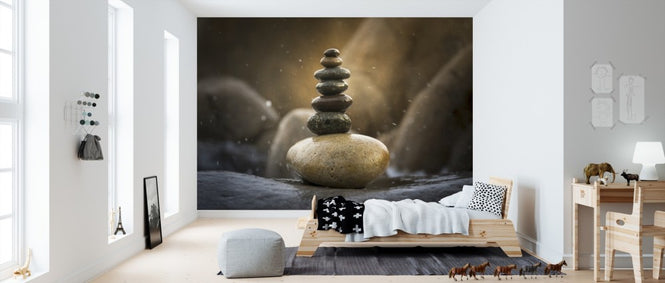 PHOTOWALL / Balanced Stacked Stones (e310193)