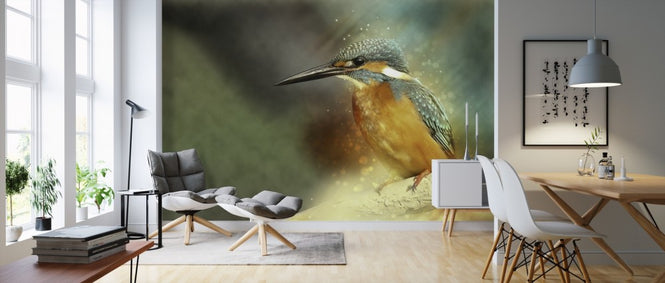 PHOTOWALL / Perched Kingfisher (e310238)