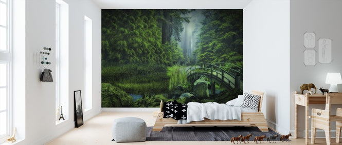 PHOTOWALL / Bridge in the Forest (e310795)