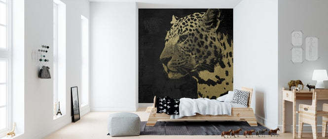 PHOTOWALL / Gold Leopard (e311345)