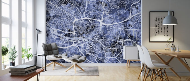 PHOTOWALL / Glasgow Street Map (e311383)