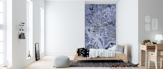 PHOTOWALL / Washington DC Street Map (e311385)