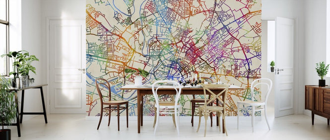 PHOTOWALL / Manchester England Street Map (e311415)