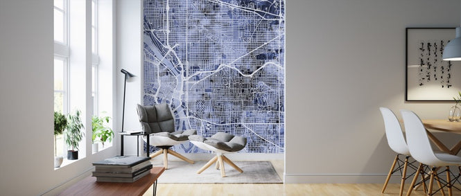 PHOTOWALL / Portland Oregon City Map (e311439)