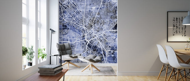 PHOTOWALL / Dallas Texas City Map (e311447)