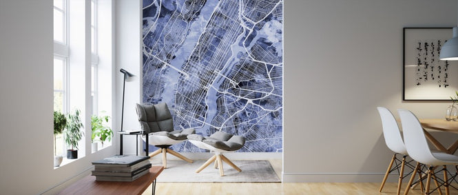 PHOTOWALL / New York City Street Map (e311468)
