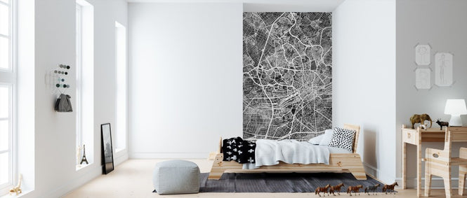 PHOTOWALL / Frankfurt Germany City Map (e311547)