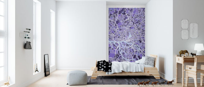 PHOTOWALL / Hamburg Germany City Map (e311566)
