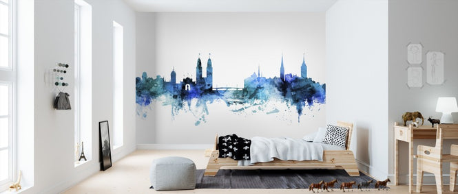 PHOTOWALL / Zurich Switzerland Skyline (e311612)