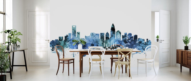 PHOTOWALL / Charlotte North Carolina Skyline (e311674)