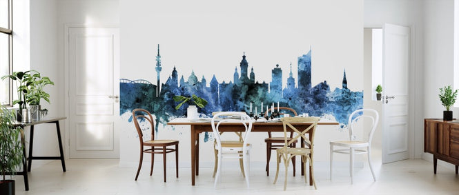 PHOTOWALL / Leipzig Germany Skyline (e311780)