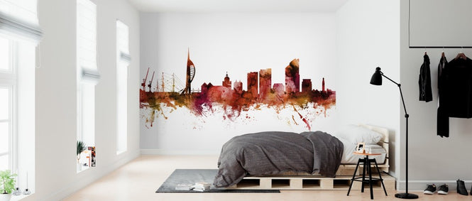PHOTOWALL / Portsmouth England Skyline (e311866)