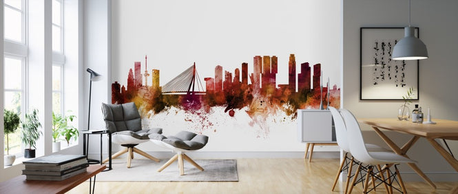 PHOTOWALL / Rotterdam The Netherlands Skyline (e312011)