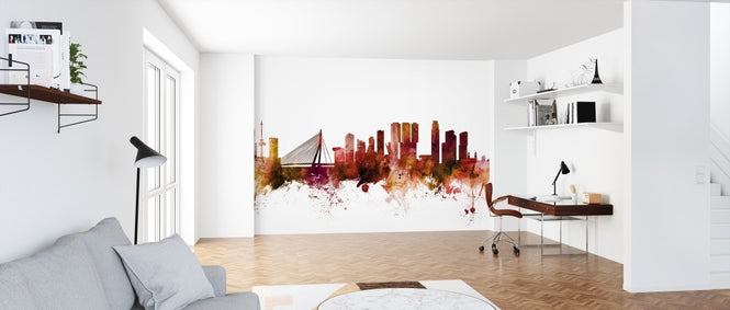 PHOTOWALL / Rotterdam The Netherlands Skyline (e312011)