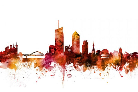 PHOTOWALL / Lyon France Skyline (e312013)