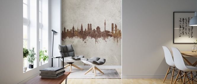 PHOTOWALL / Munich Germany Rust Skyline (e312124)