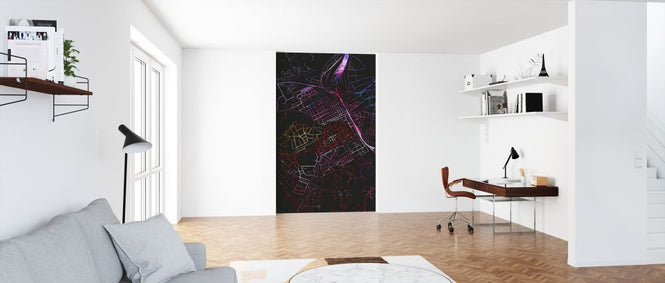 PHOTOWALL / Gavle in Sweden -  Map (e313248)