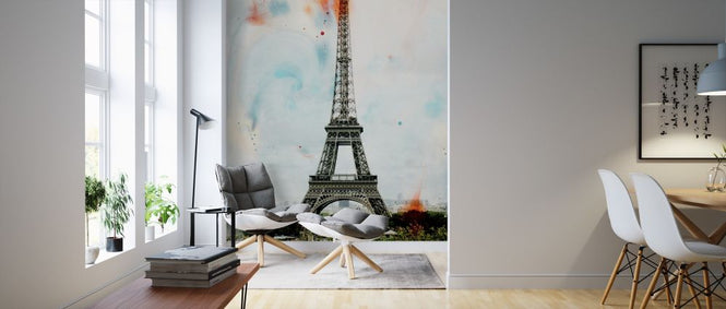 PHOTOWALL / Paris in Watercolor (e313397)
