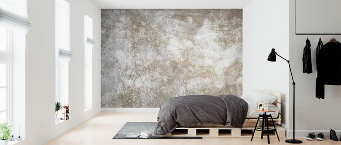 PHOTOWALL / Scratched Brown Wall (e313698)