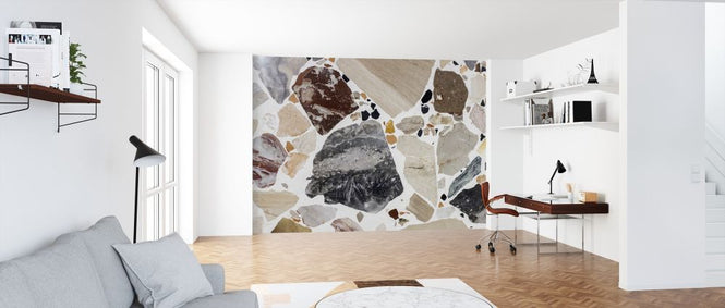 PHOTOWALL / Brown Terrazzo (e314460)
