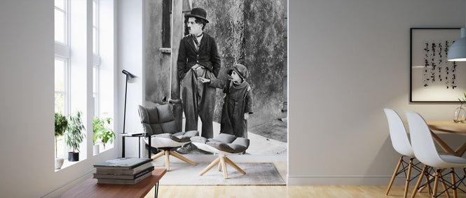 PHOTOWALL / Charlie Chaplin and Jackie Coogan in the Kid (e314726)