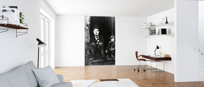 PHOTOWALL / Charlie Chaplin and Jackie Coogan (e314727)
