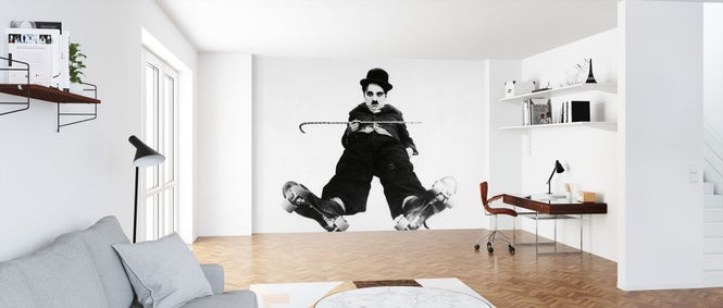 PHOTOWALL / Charlie Chaplin in the Rink (e314780)