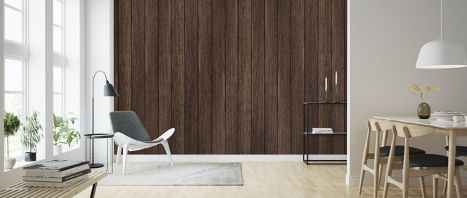 PHOTOWALL / Dark Plank Wall (e315673)