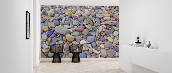 PHOTOWALL / Colourful Pebbles (e315865)