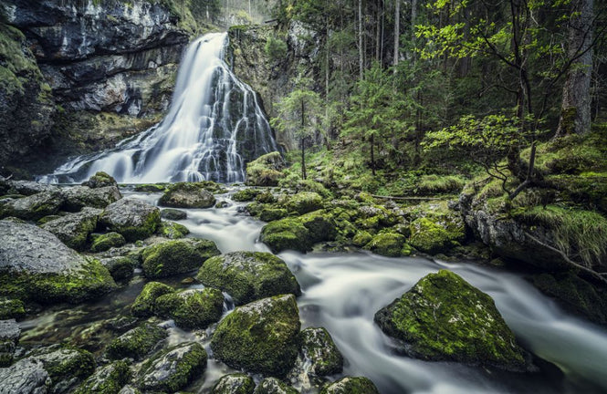 PHOTOWALL / Waterfall Salzburg Austria (e315888)