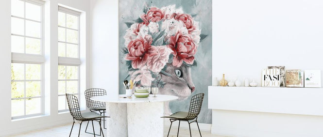 PHOTOWALL / Bouquet Cat (e316157)