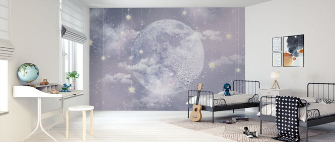 PHOTOWALL / Moon with stars (e317159)
