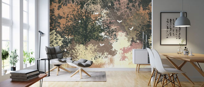 PHOTOWALL / Deep in Forest - Tangerine (e317174)