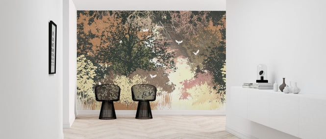 PHOTOWALL / Deep in Forest - Tangerine (e317174)