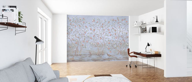 PHOTOWALL / Chinoiserie Trees - Azure (e317320)