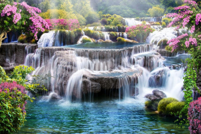 PHOTOWALL / Tropical Waterfall (e317408)