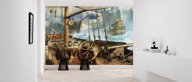 PHOTOWALL / Ship on Stormy Sea (e317421)