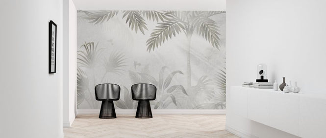 PHOTOWALL / Foggy Jungle - Bleached (e317745)