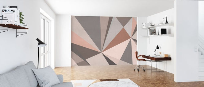 PHOTOWALL / Trioval - Pink (e317760)