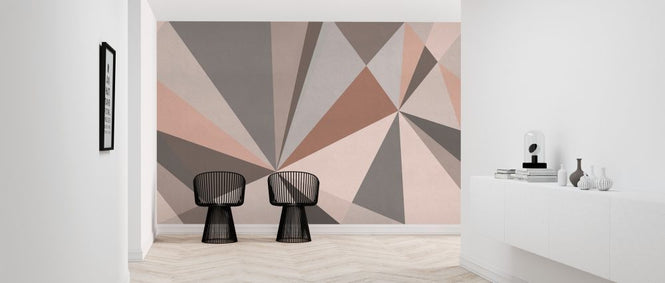 PHOTOWALL / Trioval - Pink (e317760)