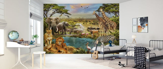 PHOTOWALL / Fantasy Savanna Animals (e317693)