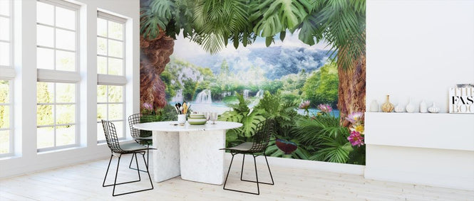 PHOTOWALL / Tropical Waterfall (e317714)