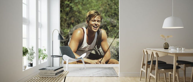 PHOTOWALL / Fishing - Brad Pitt (e317124)